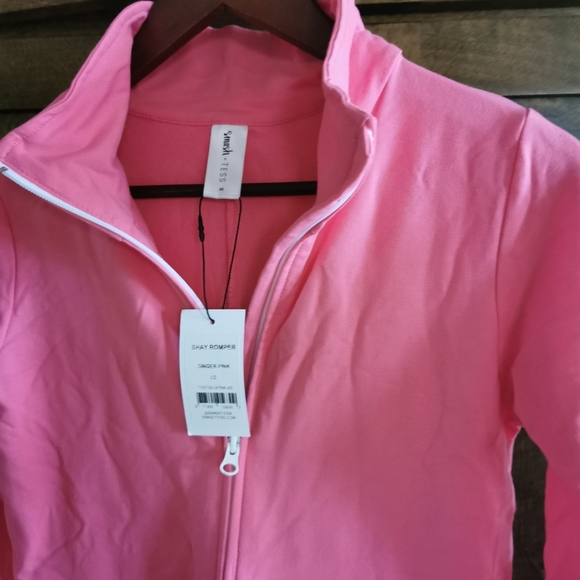 Smash + Tess Shay Romper in pink XS, New - Picture 2 of 2